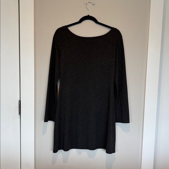 Reformation Gray Long Sleeve Dress Large - Picture 4 of 5